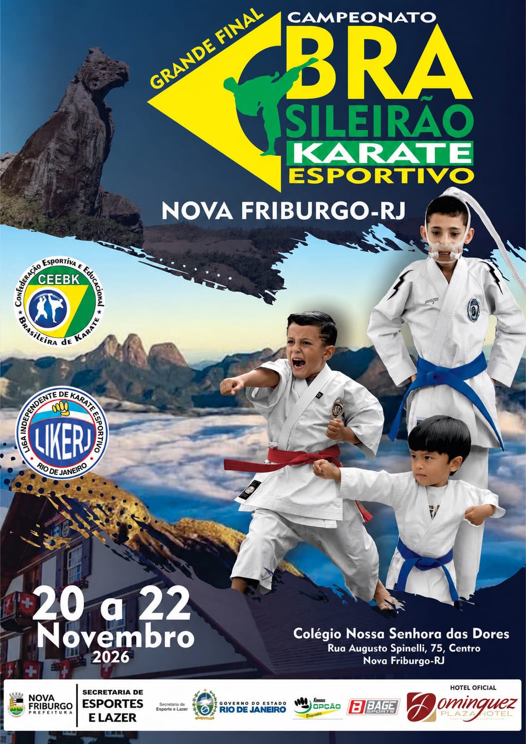 Brasileirão de Karate Nova Friburgo-RJ